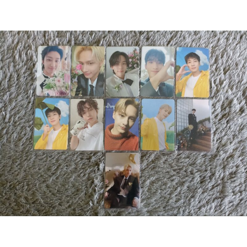 PHOTOCARD PC SEVENTEEN THE8 JUN JEONGHAN DK WONWOO JOSHUA DINO HOSHI FML CARVER FML HEAVEN CARVER DI