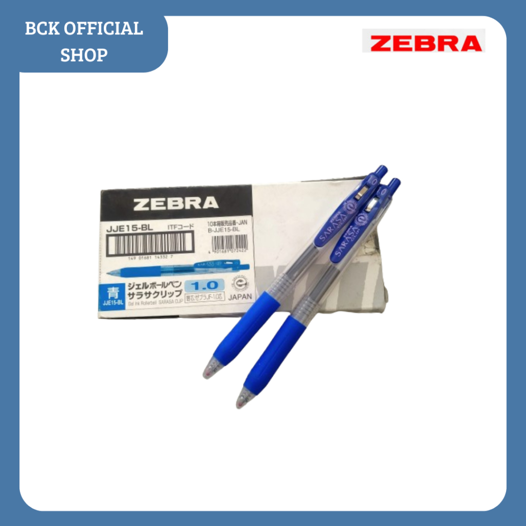 

Ball Pen Sarasa Zebra JJE15-BL 1.0 mm - Blue (DUS)