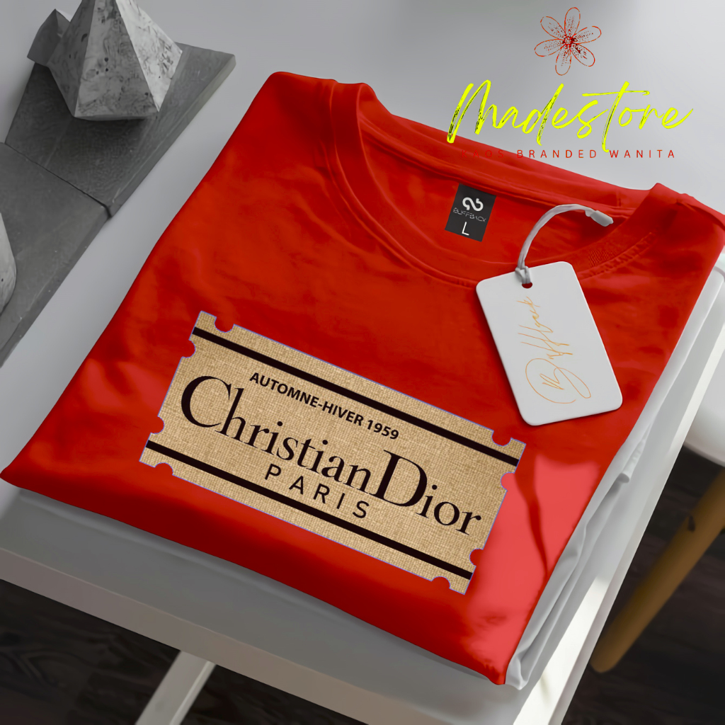 Kaos Distro Pria Wanita Premium | Baju Distro Import Paris Style Lengan Pendek Cotton Combed 30s