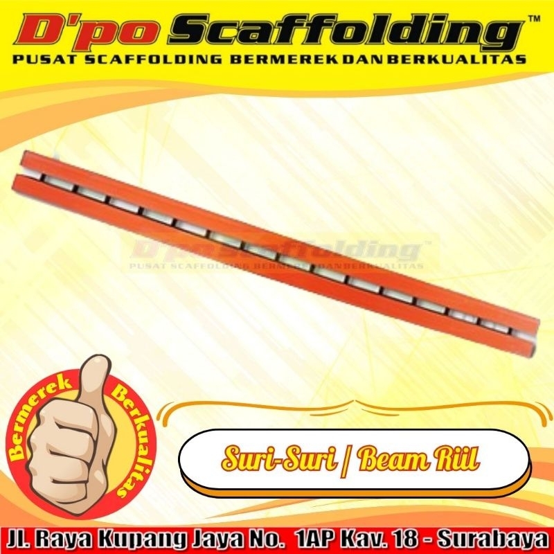 suri suri beam rill 2 meter bekisting