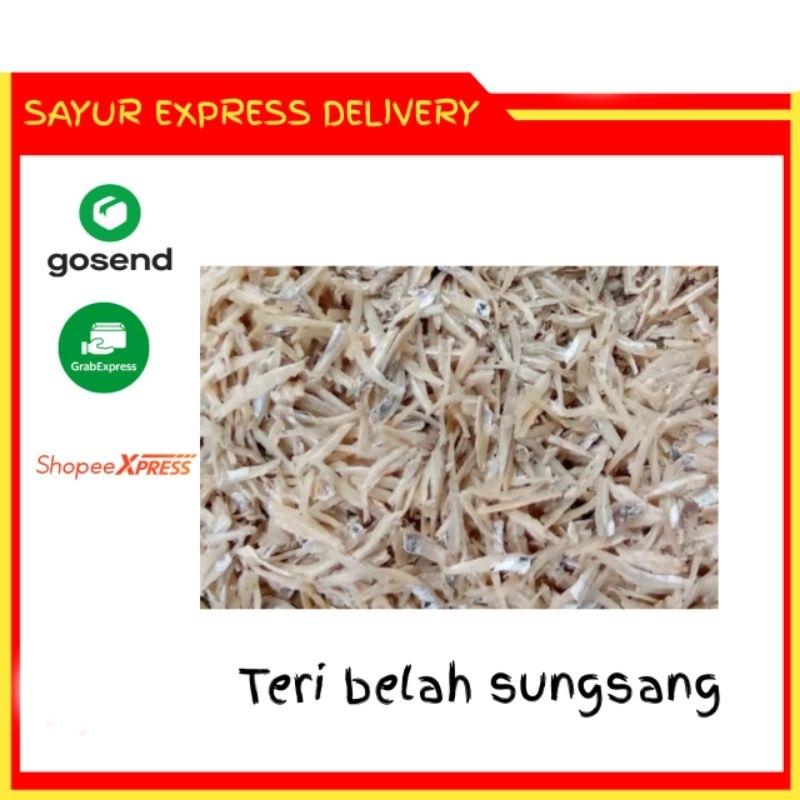 

Teri belah Sungsang - Sayuran Express Palembang