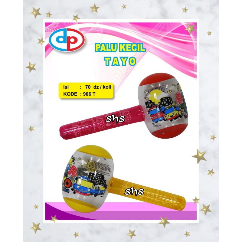 TIUPAN PALU GAMBAR TAYO MAINAN ANAK TIUP/MAINAN BALON TIUP