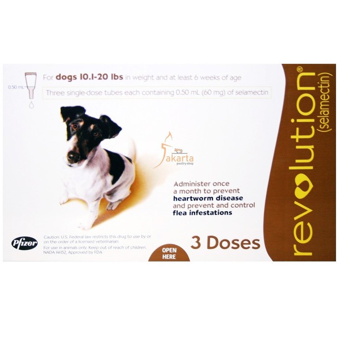 REVOLUTION BROWN 60MG 12% 0.50ML - 1 tube