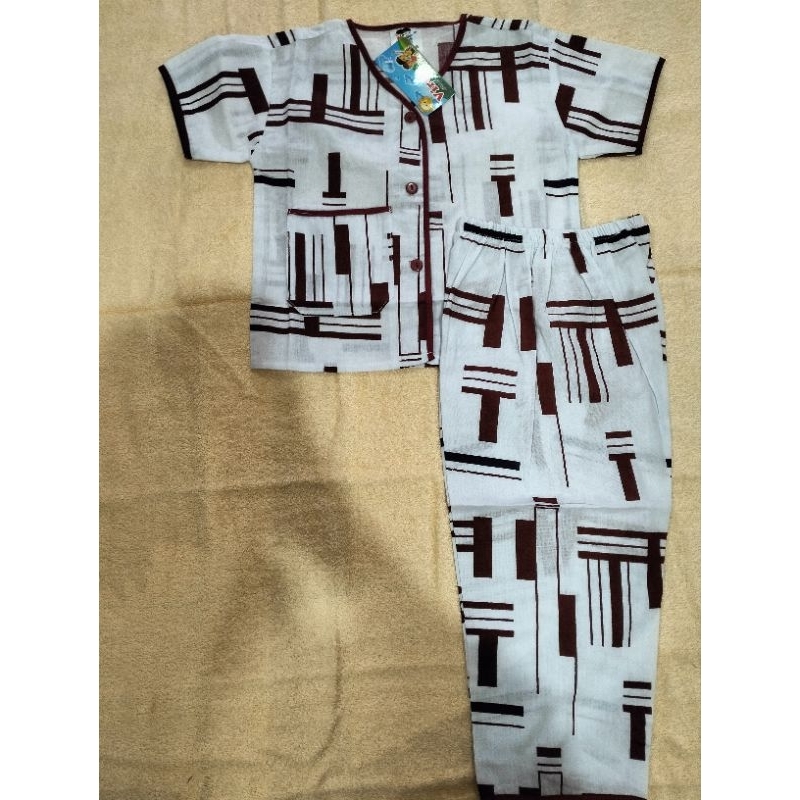 Baju Tidur Anak Cowok Viron Katun Premium Murah Size 1-16