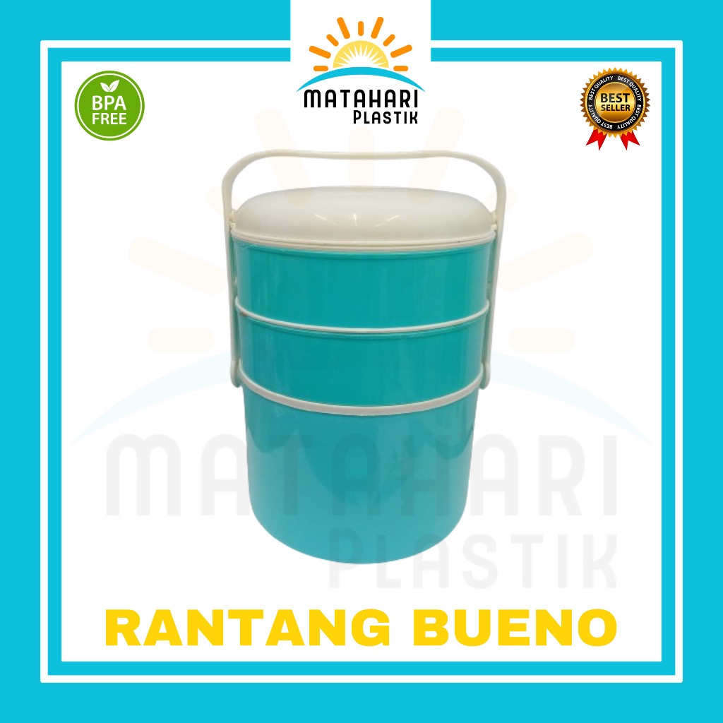 Rantang Susun/Rantang Bueno/Rantang susun 3/Rantang Besar/Rantang Plastik susun 3