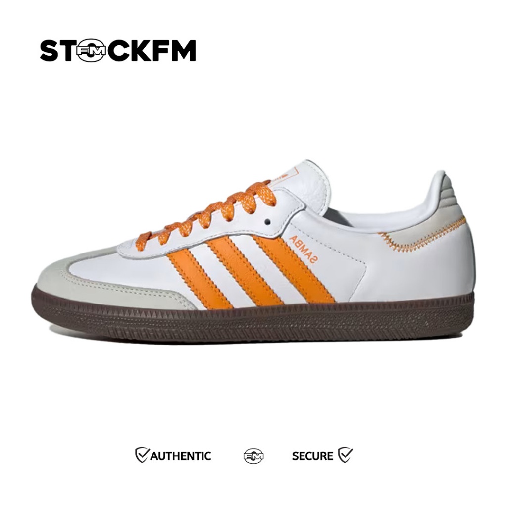 Adidas Samba OG White Equipment Orange (IE6521) Original