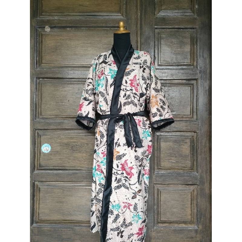 Kimono Baju Tidur Pria Wanita Hotel Salon Spa Pasien rumah sakit klinik kecantikan Bathrobe Jumbo