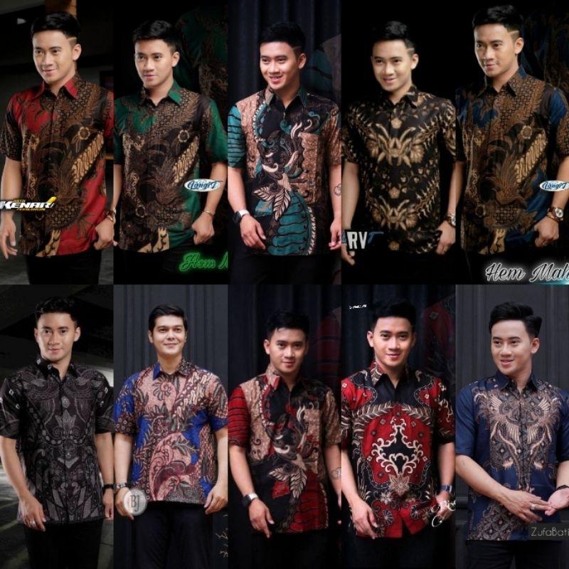 Seragam Nikahan Batik Pria Murah Harga Terjangkau Baju Kerja Batik