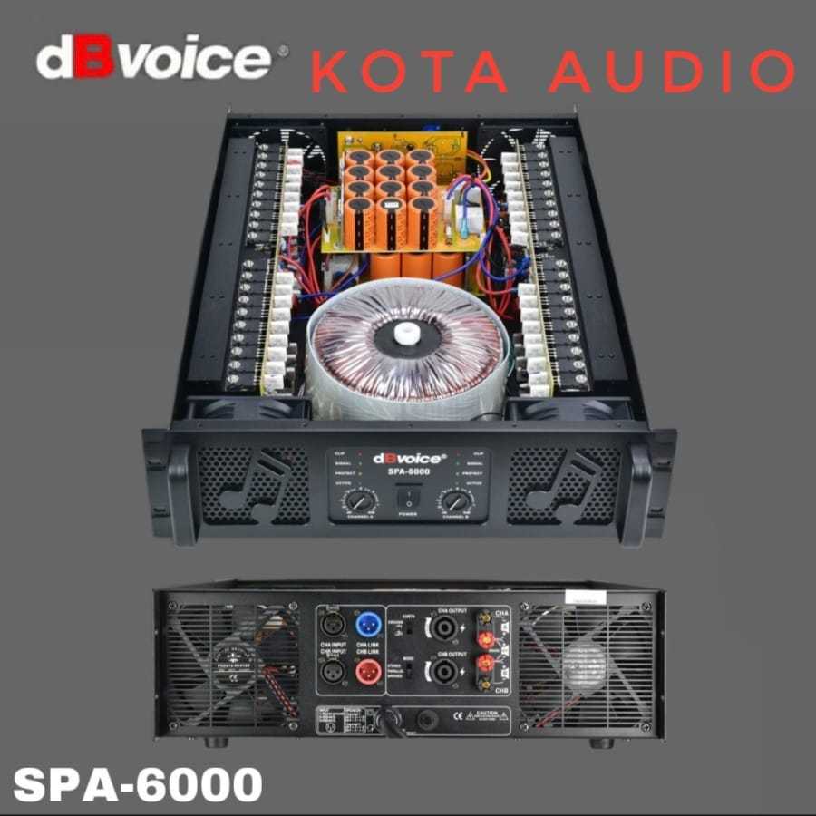 Power dB Voice SPA 6000 Original Amplifier dbvoice SPA6000 Class GB