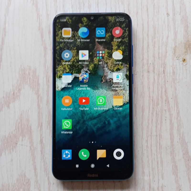 xiomi redmi 8A pro ram 3/32 normal second