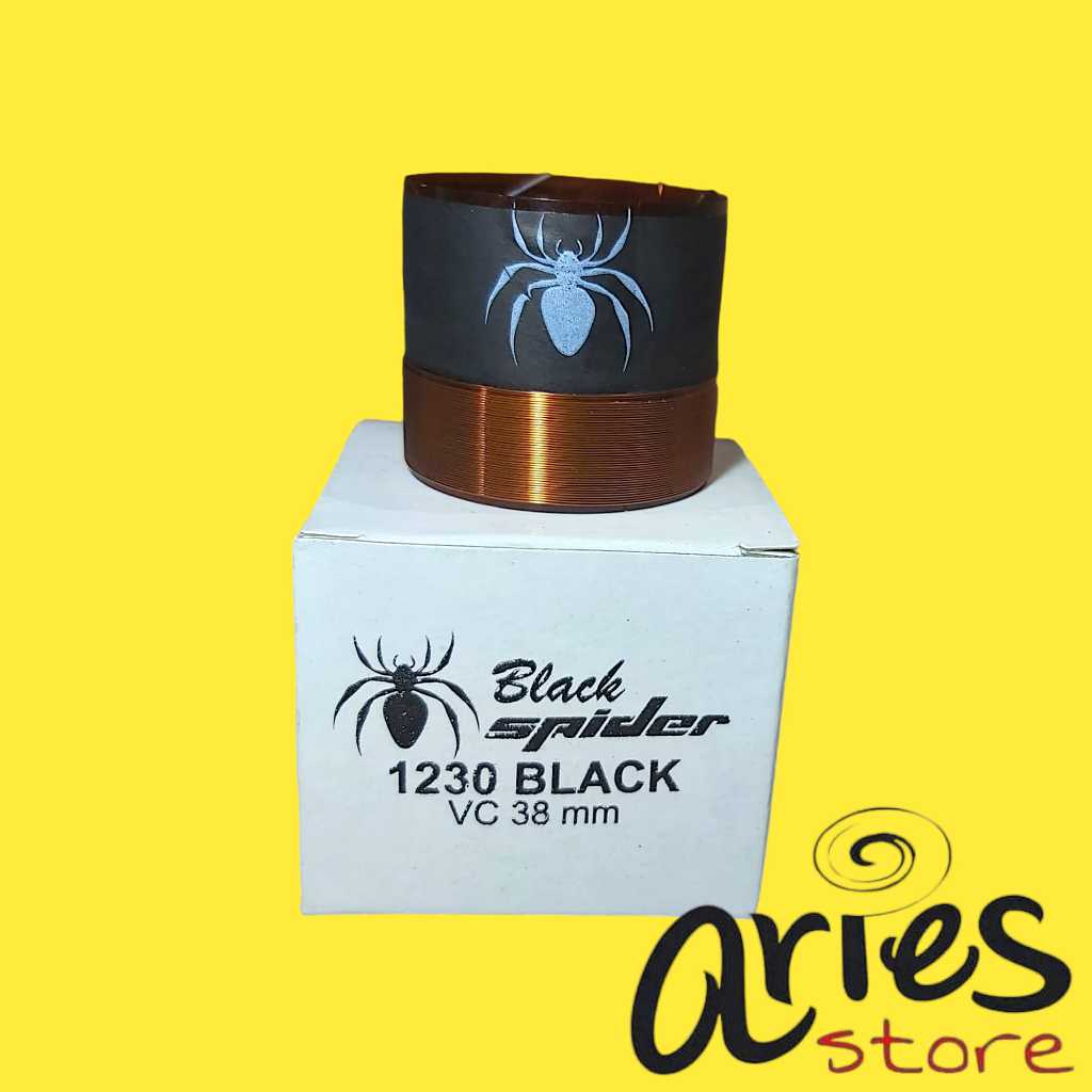 VOICE COIL BLACK SPIDER 1230 BLACK VC 38MM