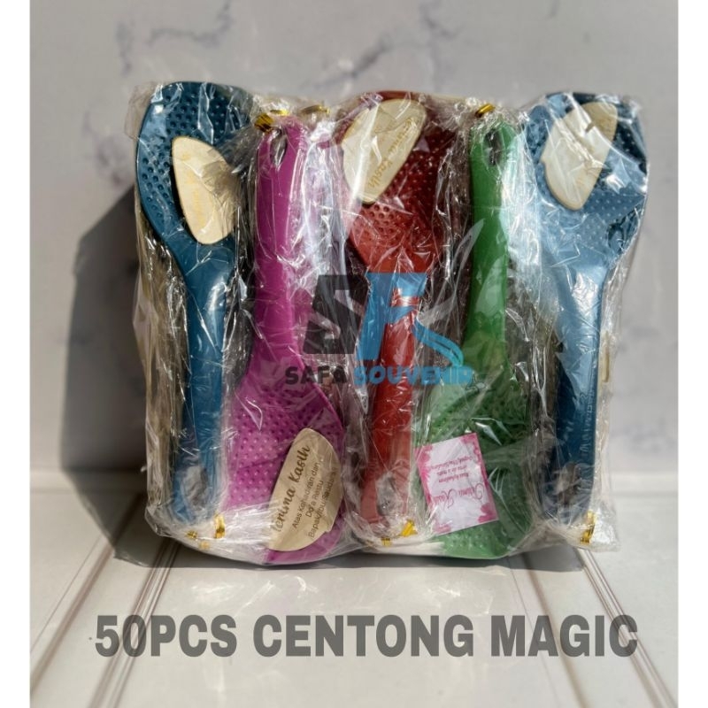 50pcs Souvenir Pernikahan Centong Magic Free Kartu Ucapan Souvenir Murah