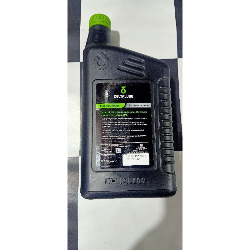 Deltalube Multipurpose 757 engine SAE 40