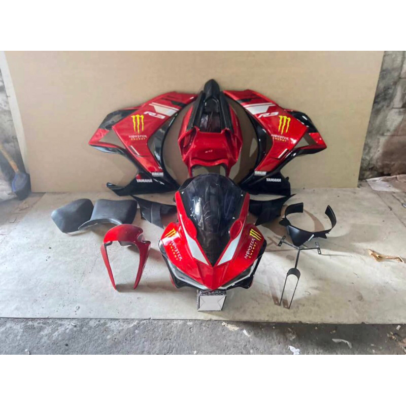Full fairing bodi custom model r25 model r3 utk byson karbu vixion dan mega pro mono