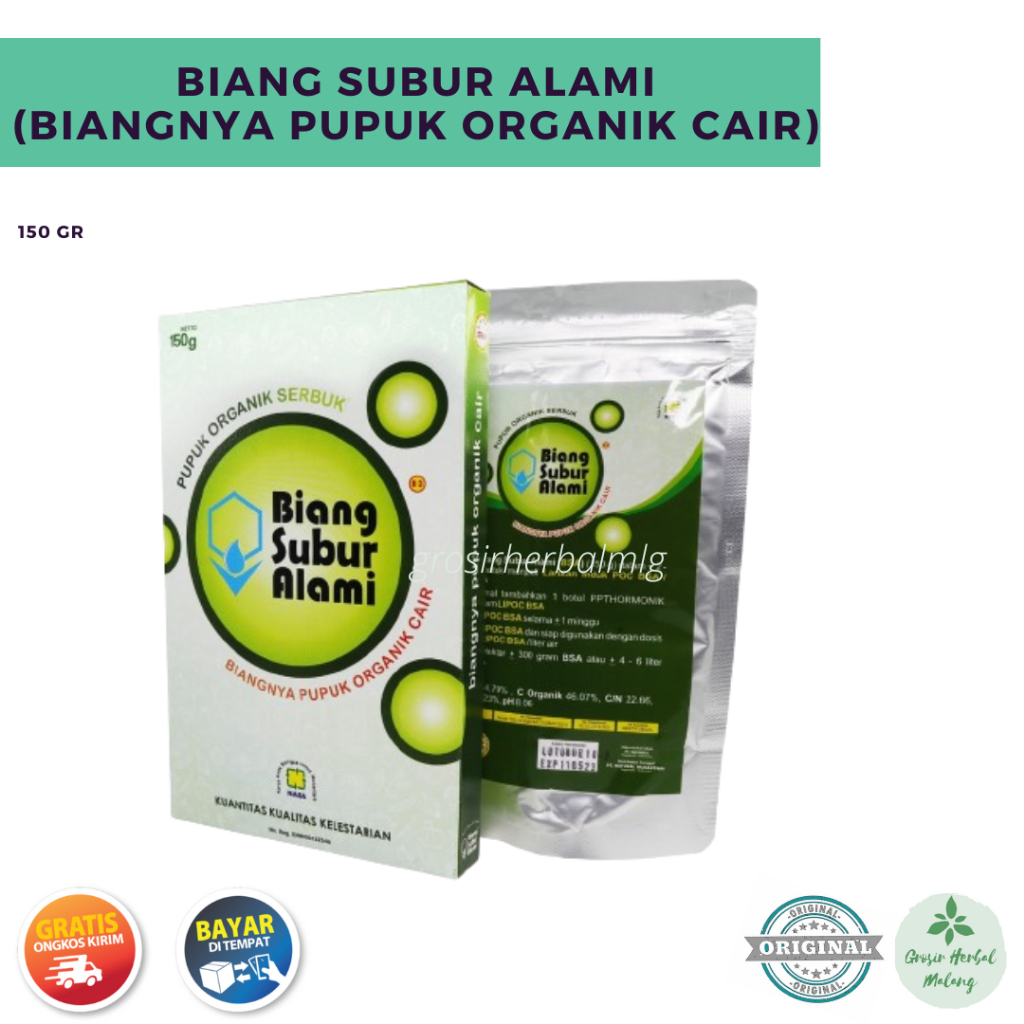 BSA Pupuk Organik Biang Subur Alami Nasa