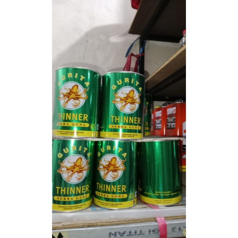 Thinner gurita / cairan pengencer cat 1 liter
