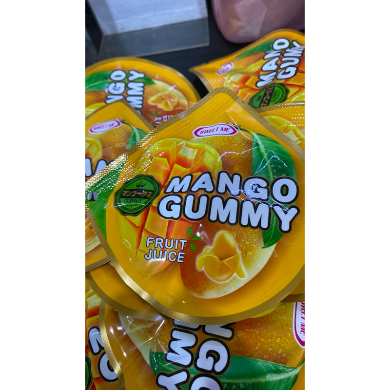 

mango gummy permen lunak bisa di kupas