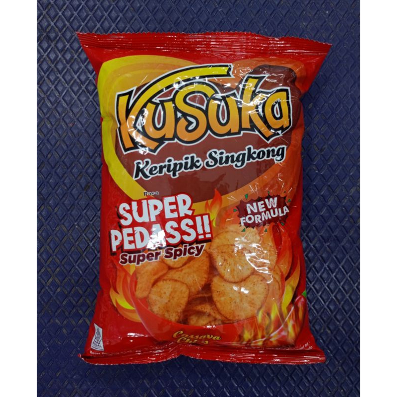 

Kusuka Keripik Singkong super pedas 50gr