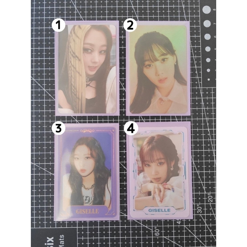 PHOTOCARD AESPA OFFICIAL