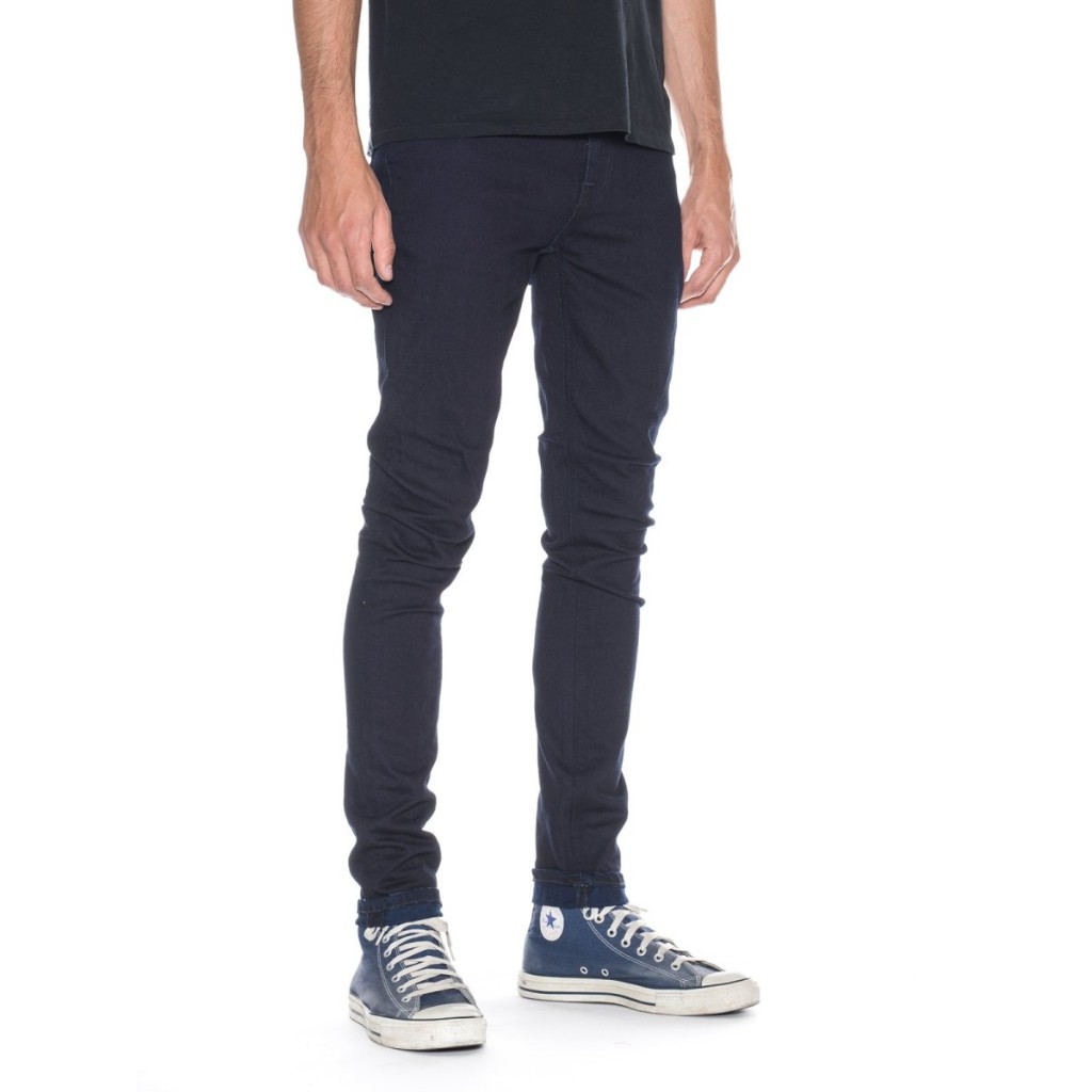 Pipe Led Rinse Indigo Black - Nudie Jeans Original