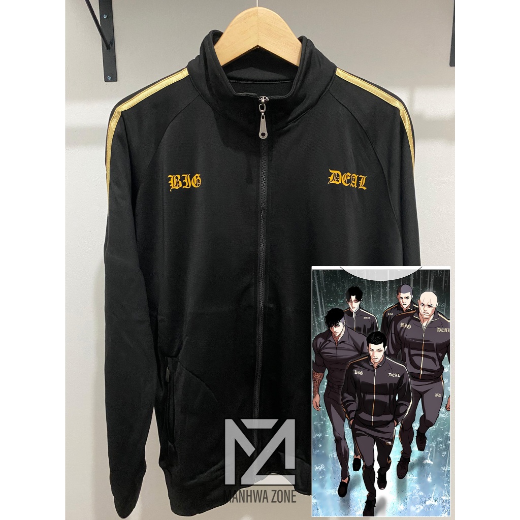 Jaket Tracktop Big Deal Crew / Tracktop Cosplay Kim Gimyung