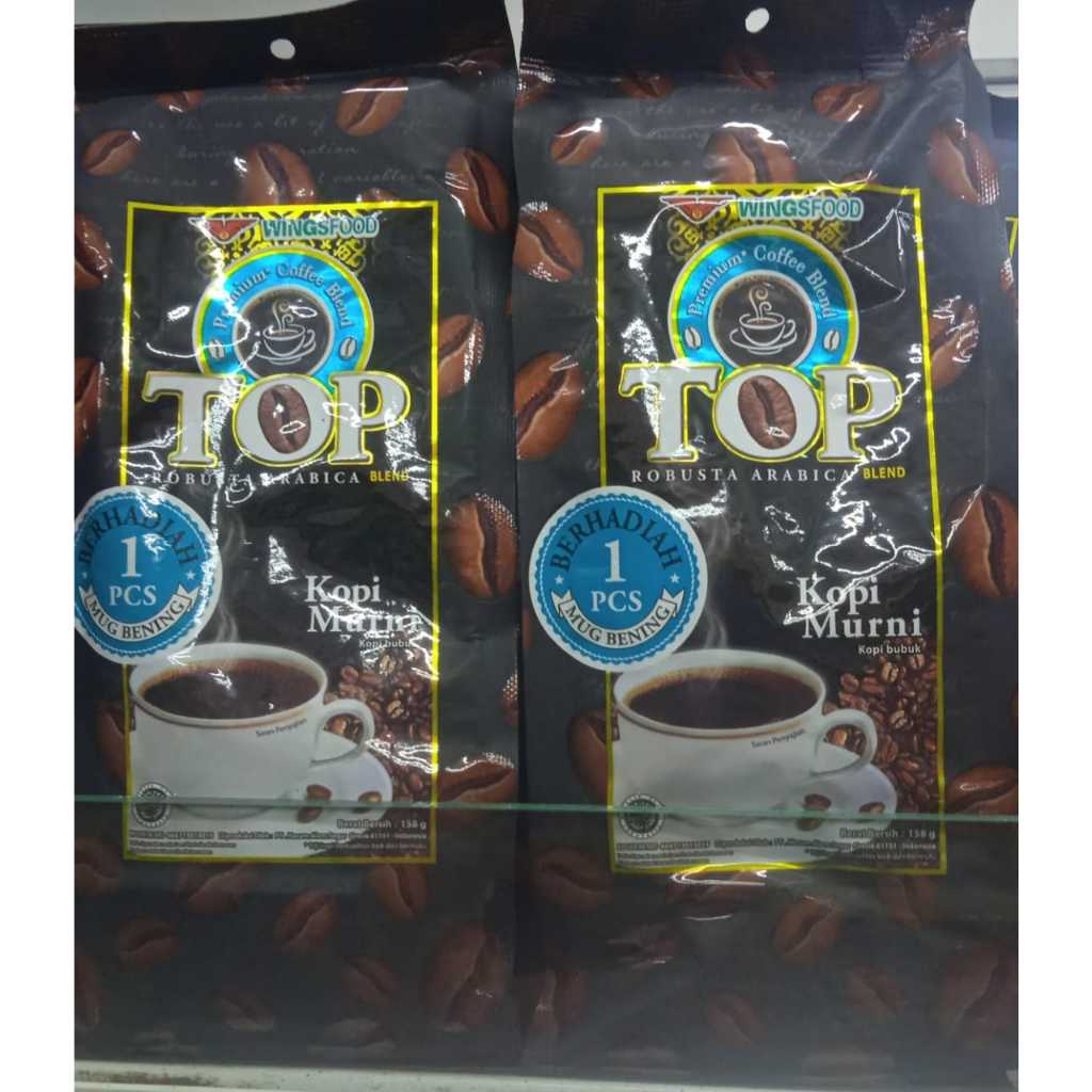 

Top Kopi Murni 158gr GRATIS GELAS