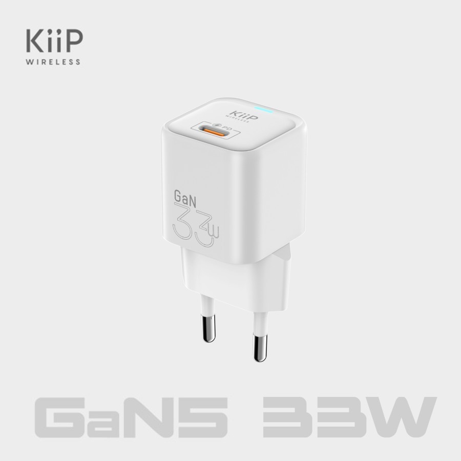 Adapter GAN 33W Kiip GaN33W Mini Adaptor GAN 33W Adapter 33 Watt