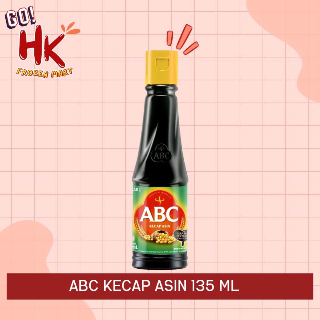 

ABC Kecap Asin 135ml | soy sauce angsa HK FROZEN MART