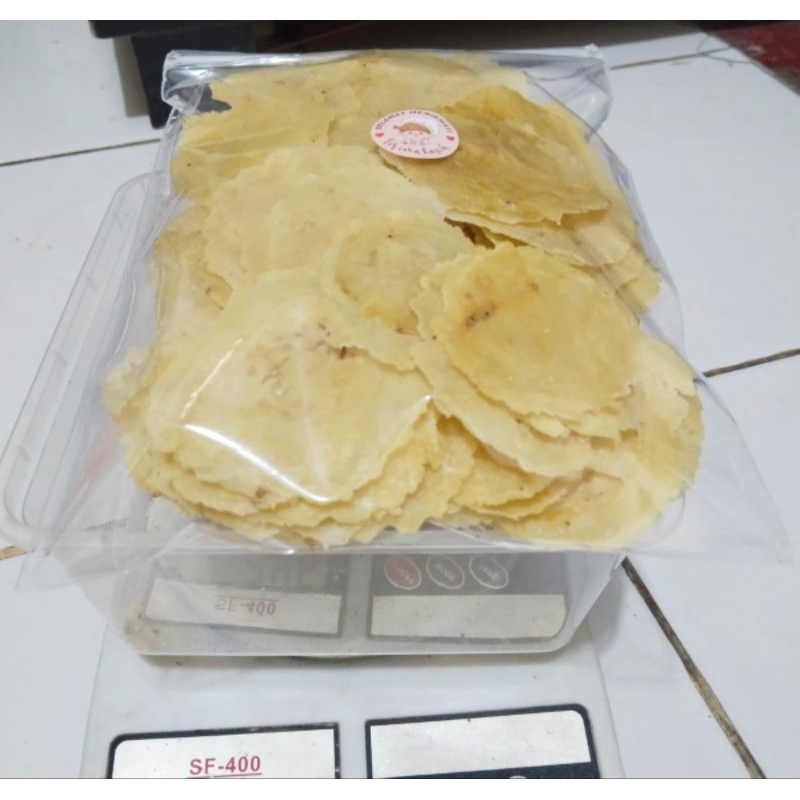 

Emping melinjo super biji 3-4 ukuran sedang berat 500 gram