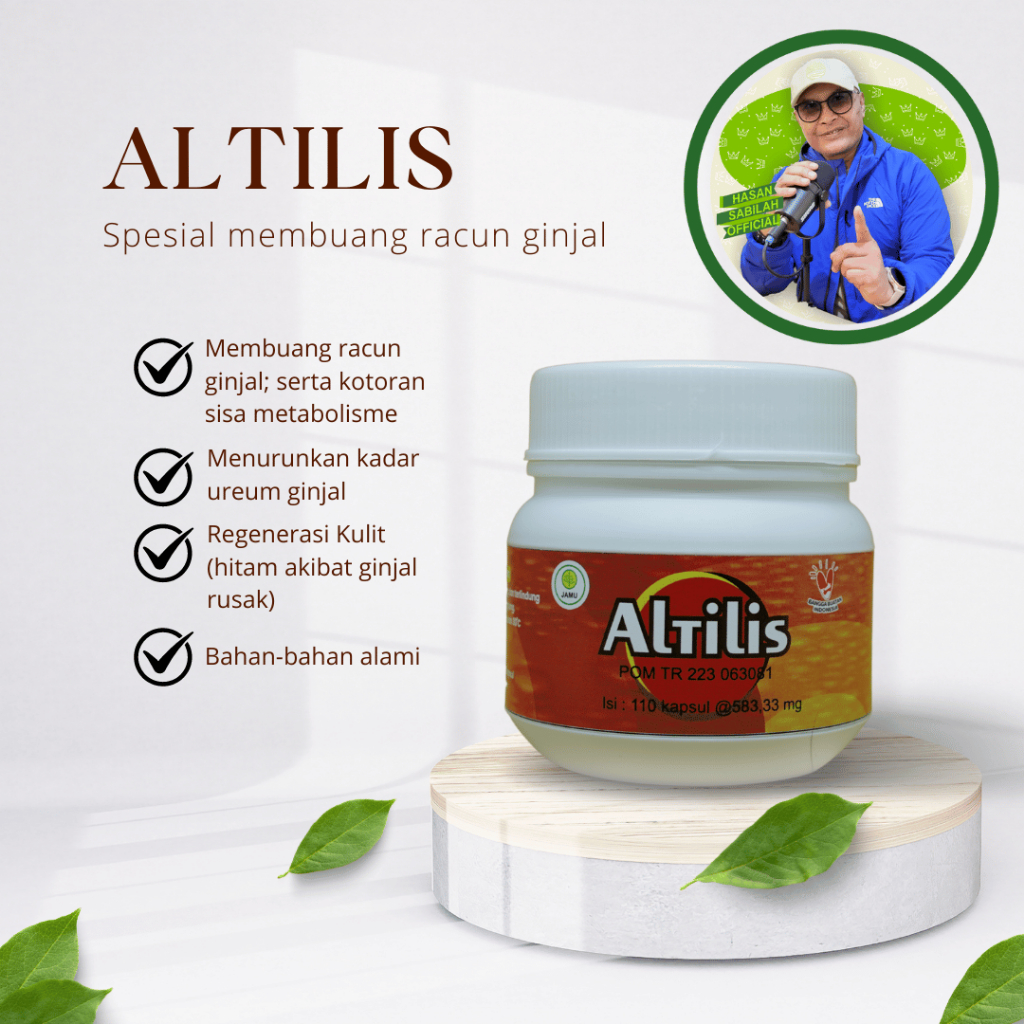 ALTILIS SPESIAL MENURUNKAN KADAR UREUM GINJAL - HASAN SABILAH PUSPITA RADJA HERBAL [BISA COD]