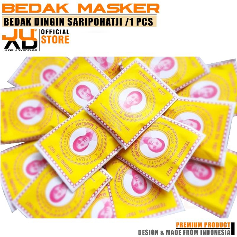 bedak saripohatji bedak masker dingin original asli ciamis / pcs