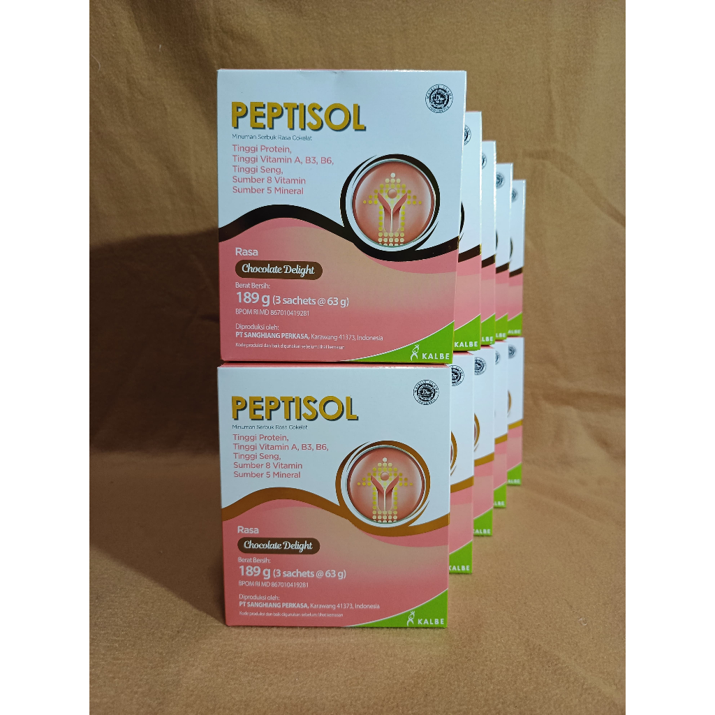 

Bundle Peptisol Vanilla Cokelat 10 box