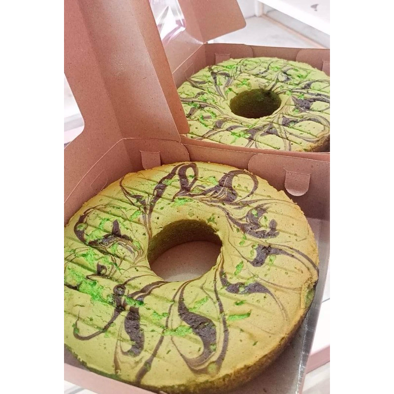 

Bolu bulat Pandan 22x22cm 750gram