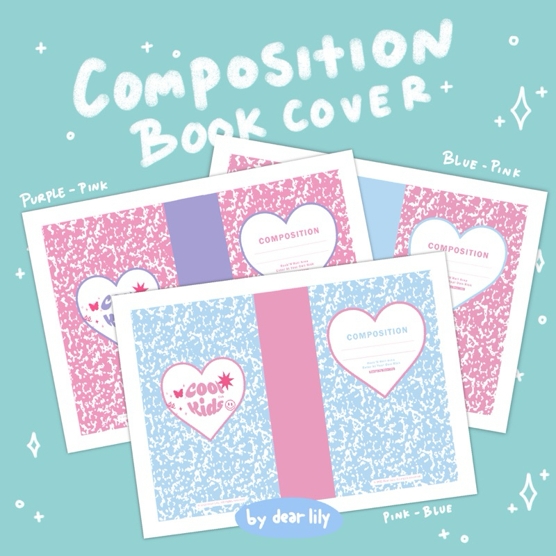 

Sampul Buku Tulis Campus / Sidu - Sampul Buku Composition Pastel Aesthetic size A5 / B5