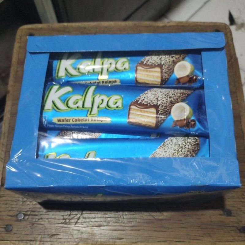 

Kalpa wafer cokelat kelapa ( 12 bungkus @ 22g )