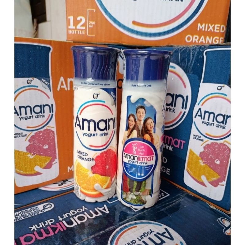 

AMANI YOGHURT DRINK/MINUMAN SUSU FERMENTASI 250ML