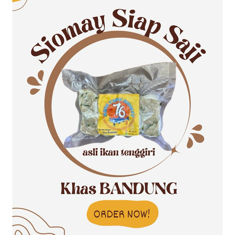 

Siomay Bandung Asli Ikan Tenggiri