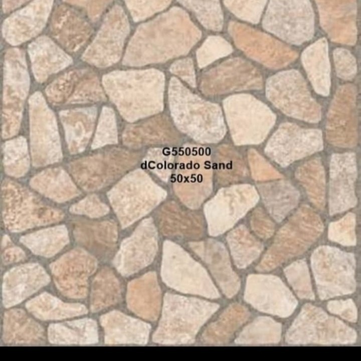 Roman Keramik Lantai G550500 dColorado Sand 50x50 kw1