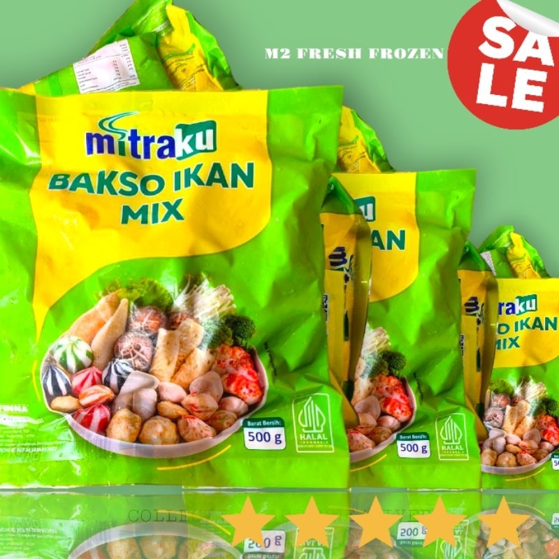 

Bakso Ikan Mix Mitraku | 500 Gram | 250 gram |