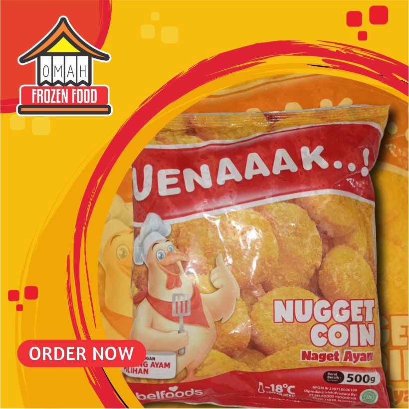 

DAHSYAT Belfoods Naget Uenak 5gr