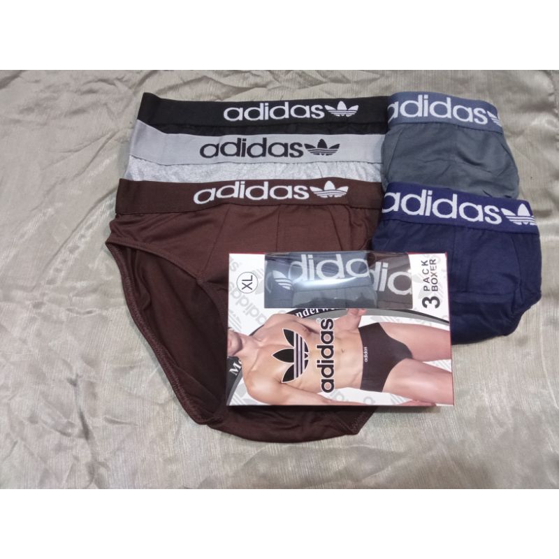 3 pcs celana dalam Adidas /celana dalam pria harga