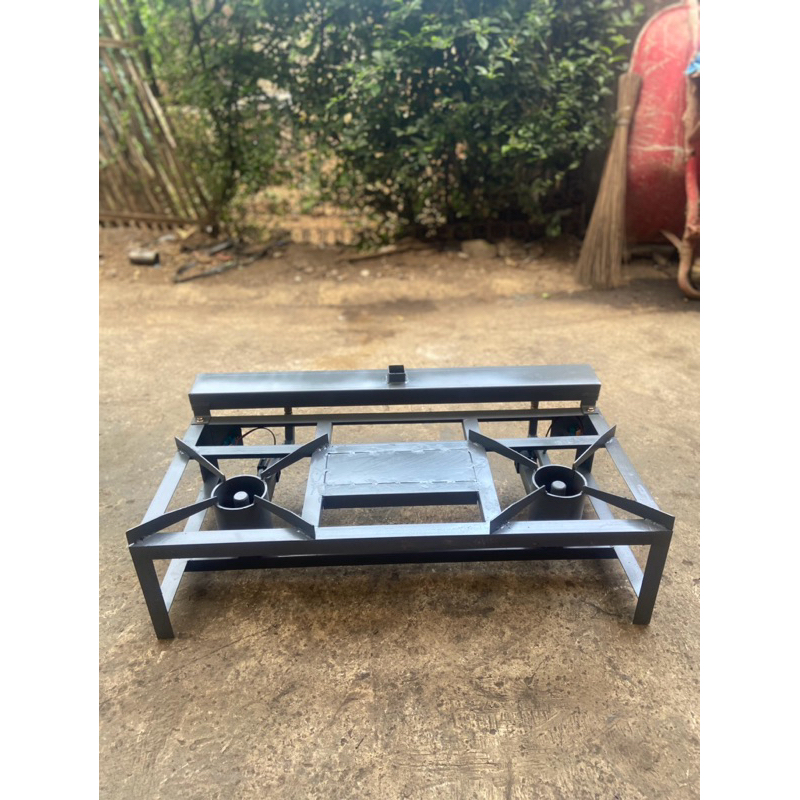 kompor oli bekas 2 tungku api biru hemat energi paling murah