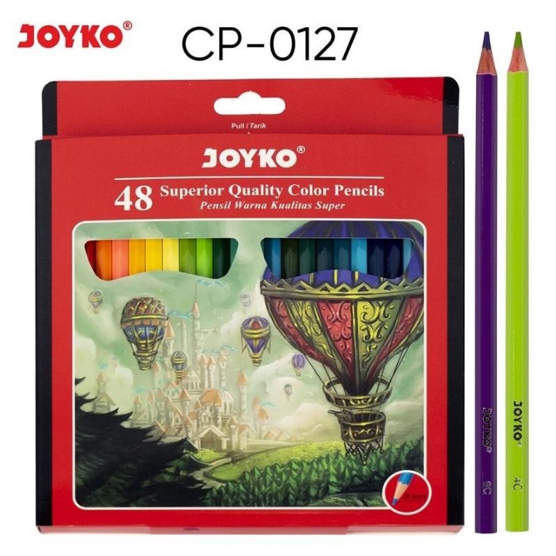 

SERENTAK Pensil Warna CP127 Superior Quality Set 48 Warna Joyko