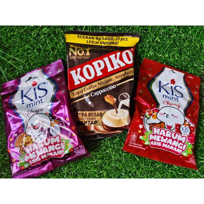 

PERMEN KOPIKO KISS DAN TING TING SATU PACK 125GR