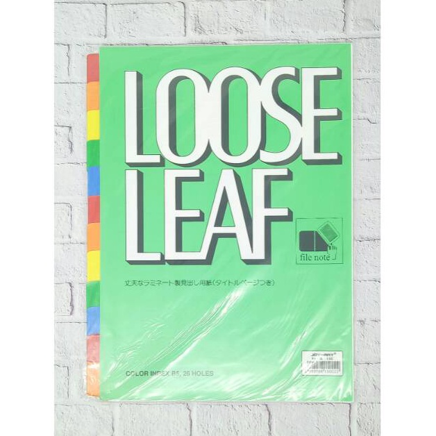 

SUPER Pembatas ukuran B5 isi 12 lembar