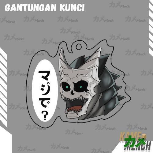 KeyChain / Gantungan Kunci / Ganci Game Anime Kaiju No. 8 Kafka Hibino ( Bukan Kafka HSR )