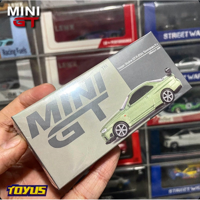 MGT Mini GT - Nissan Skyline GTR R34 Tommykaira R-z Millenium Jade