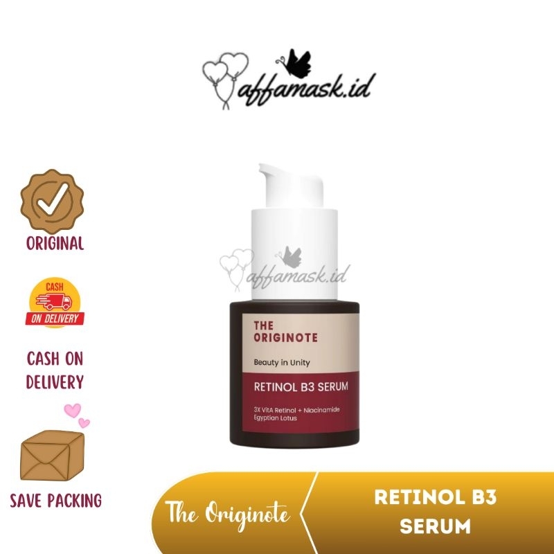 SERUM RETINOL THE ORIGINOTE RETINOL B3 SERUM RETINOL ORIGINOTE KOSMETIK