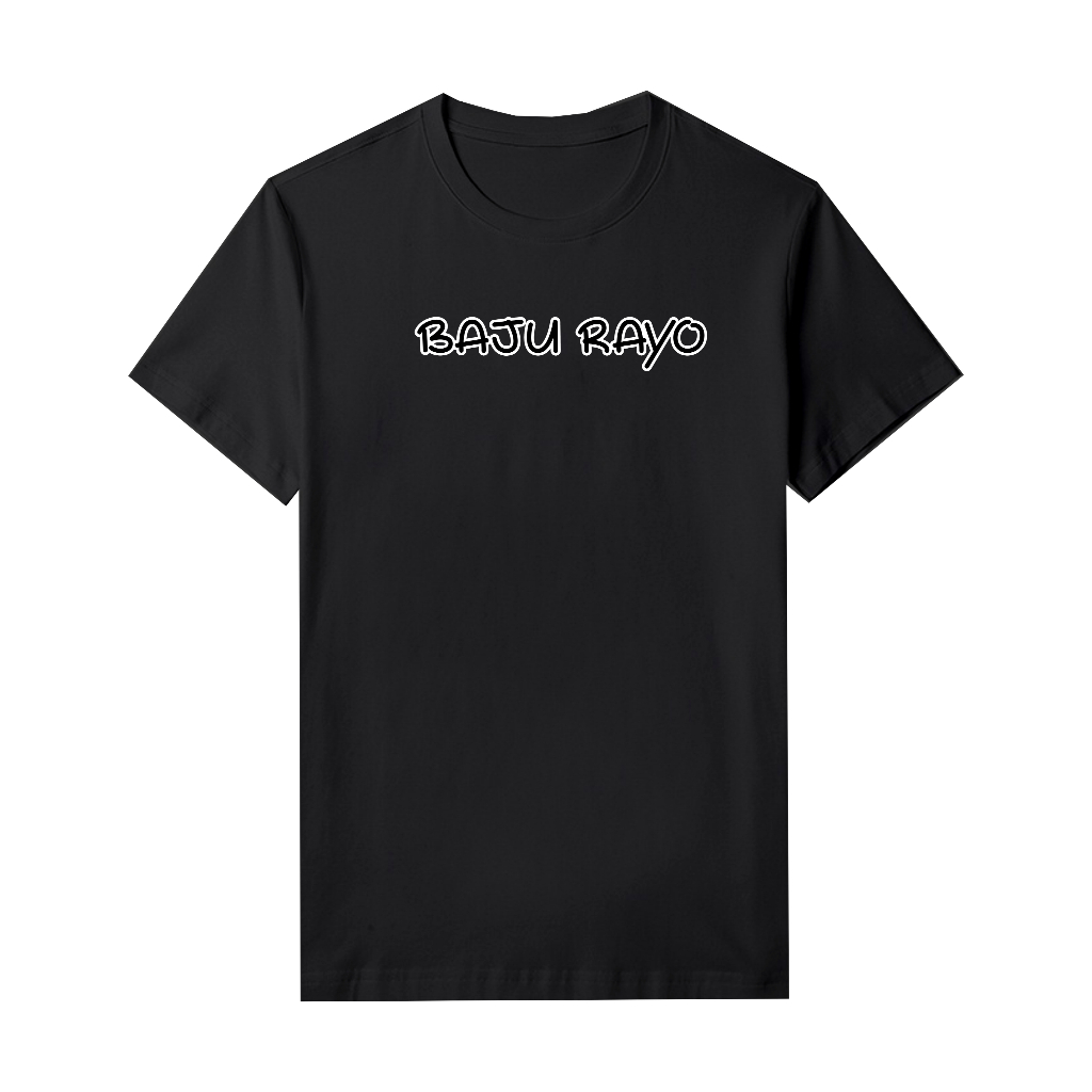 T-Shirt Kaos Minang Kata Kata Baju Rayo Cotton Combed 30s Pria & Wanita