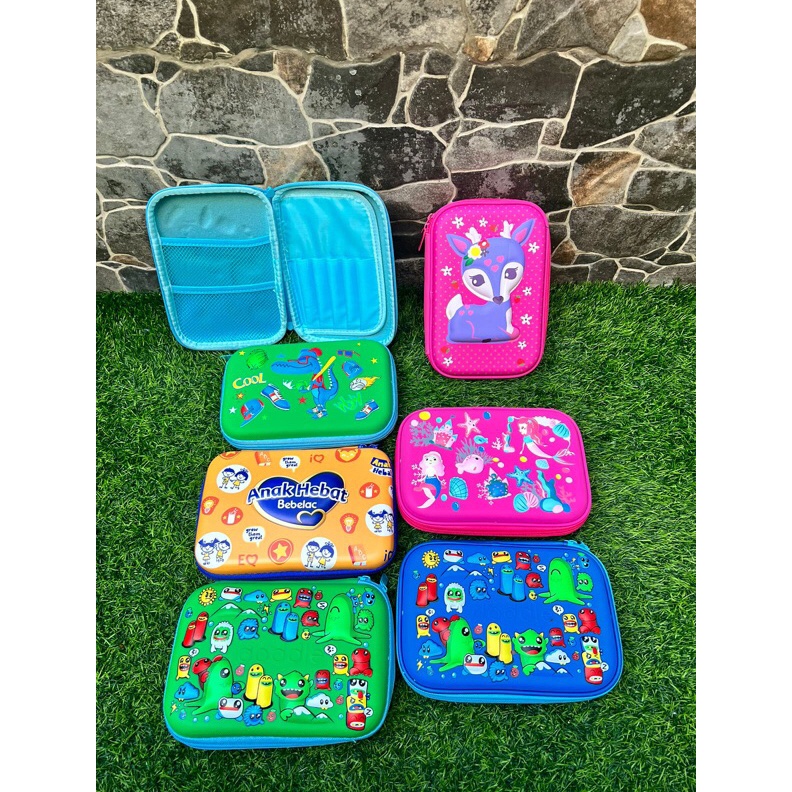 

MAKSIMAL Tempat pensil kotak pensil 3D Pencil Case tempat pensil banyak karakter